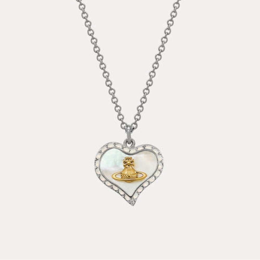 New Vivienne Westwood Petra Necklace with Dust Bag